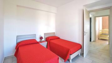 2 habitaciones, wifi gratis y ropa de cama