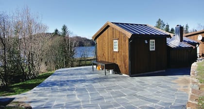 Gorgeous home in Farsund with kitchen
