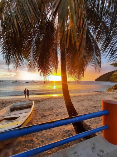 Pleasant, comfortable F2 in Anses d'Arlet, Petite-Anse.