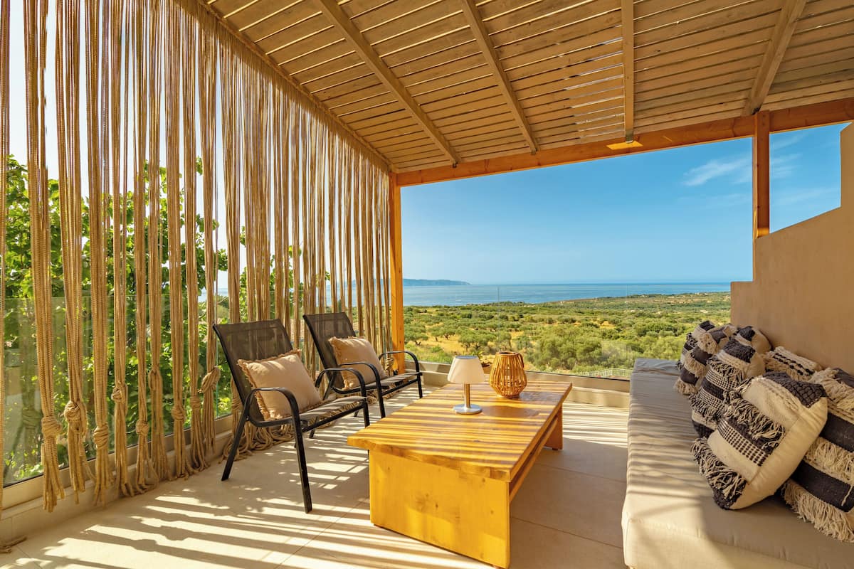 Panorama suite | Uitzicht vanaf balkon