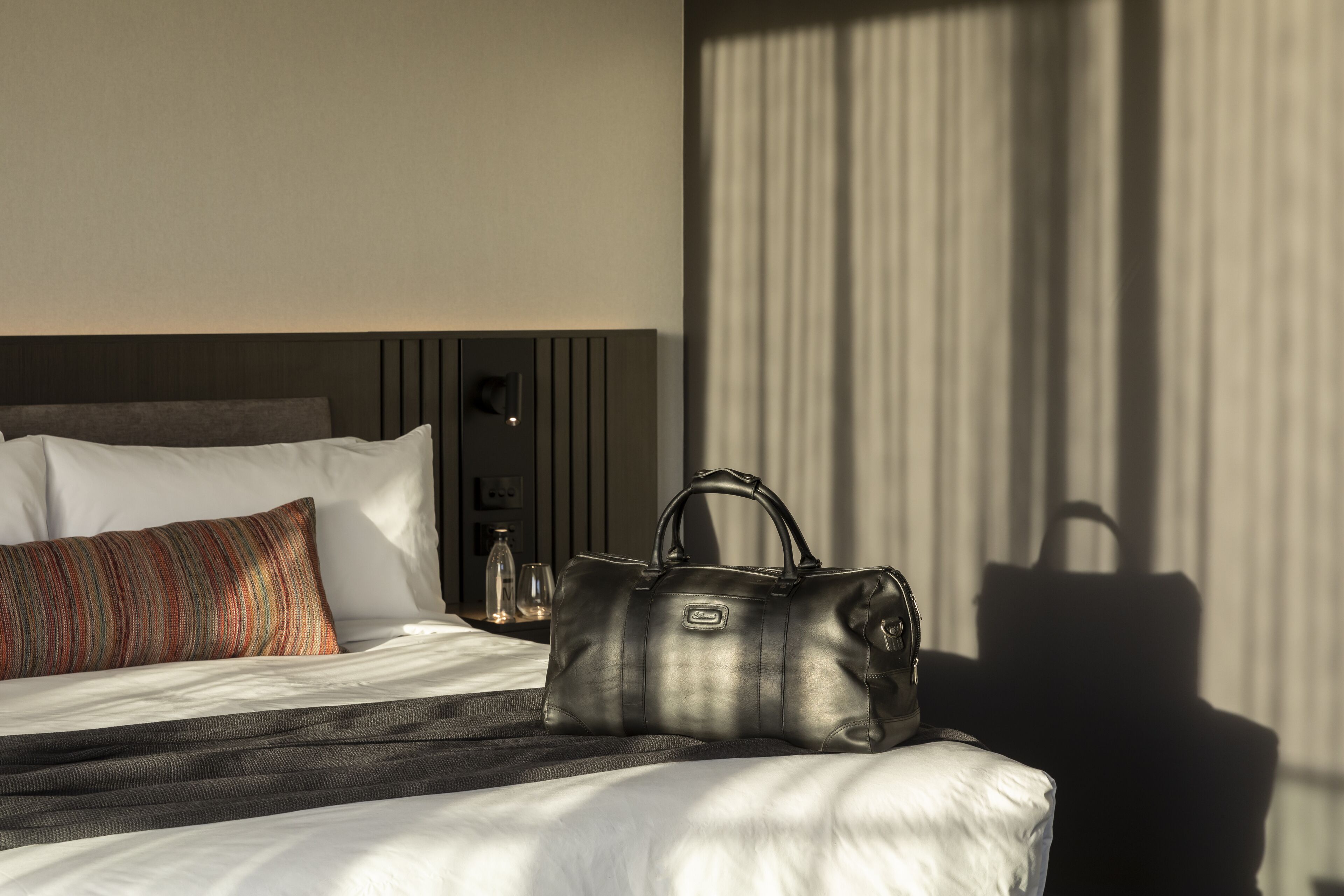 egyptian cotton sheets, premium bedding, down duvets, pillow-top beds