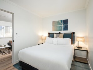 1 makuuhuone, työpöytä, silitysrauta/-lauta, ilmainen Wi-Fi