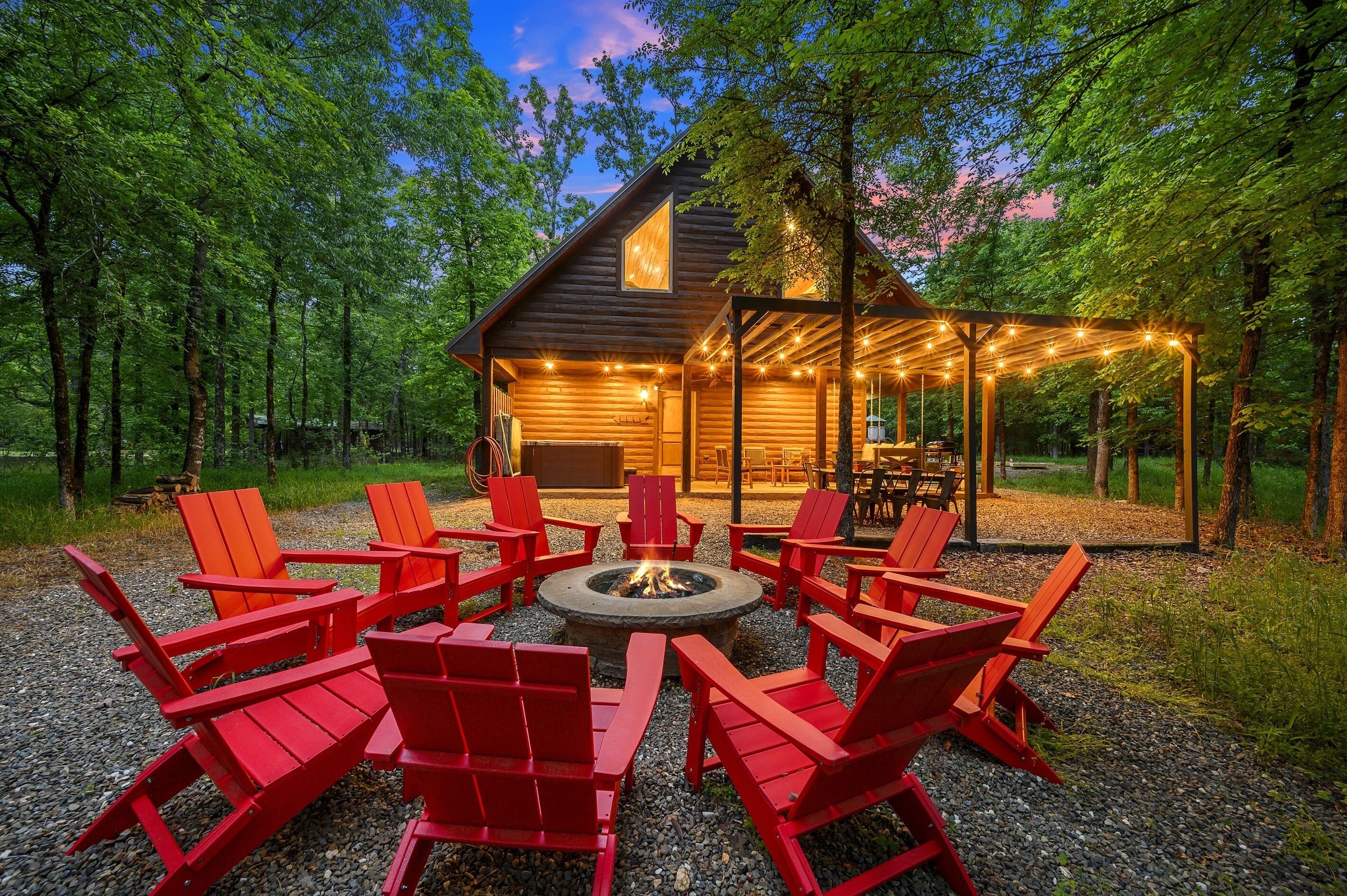 Overnatningsstedets område