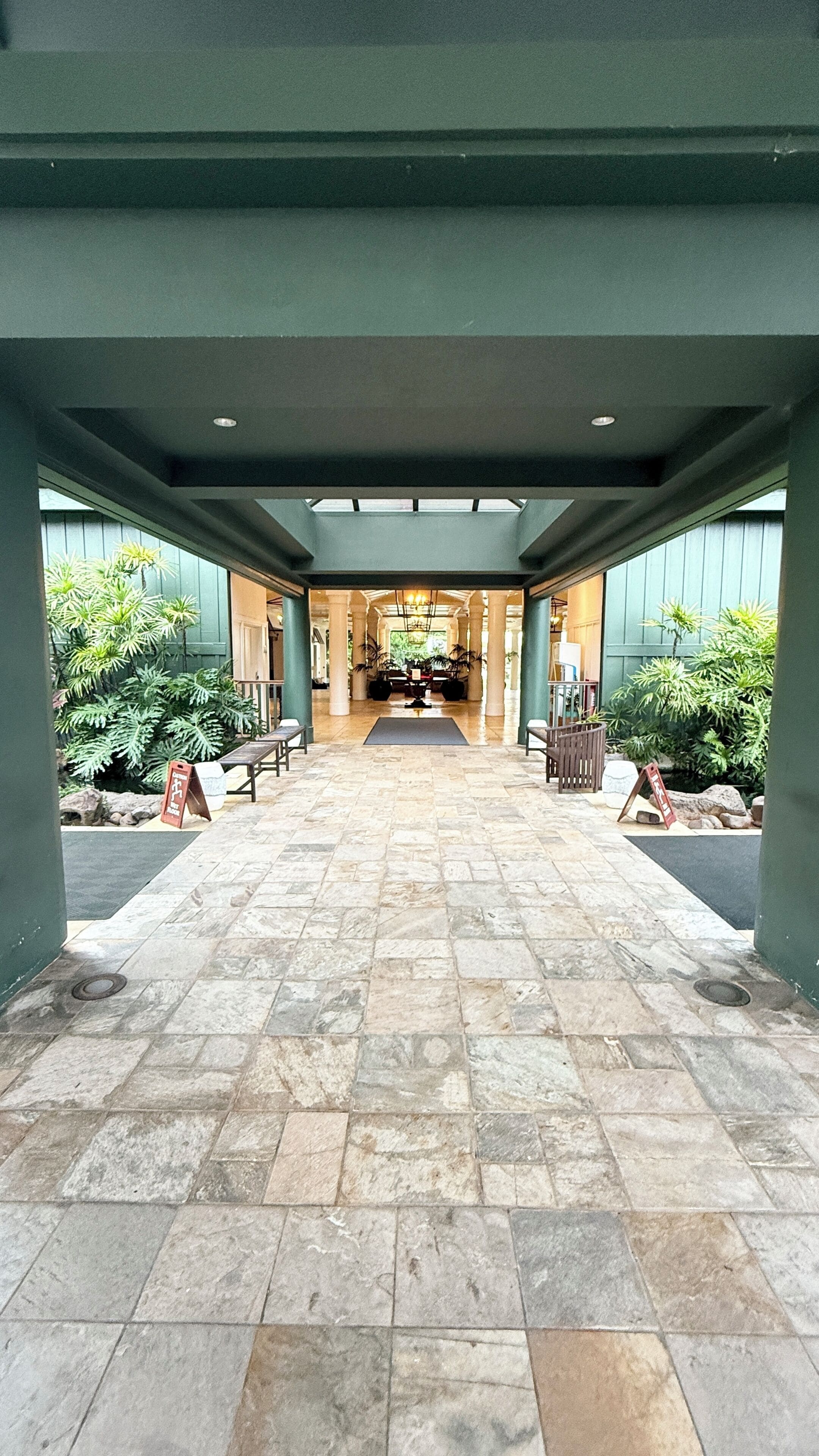 Enceinte de l’hébergement