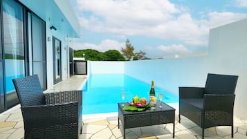 Deluxe Villa, 2 Bedrooms, Private Pool, Pool View | View from room