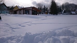 Exterior - Cozy newly built vacation home in the heart of the Erzgebirge "Haus West" (Pockau-Lengefeld)