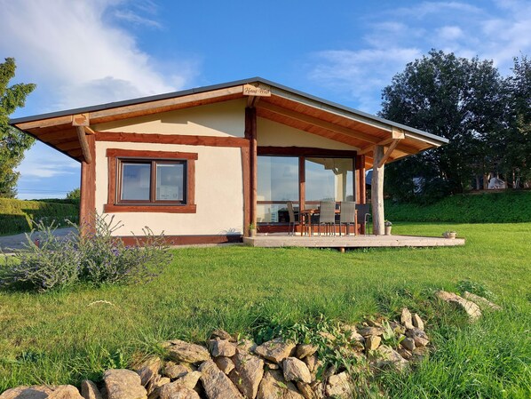 Exterior - Cozy newly built vacation home in the heart of the Erzgebirge "Haus West" (Pockau-Lengefeld)