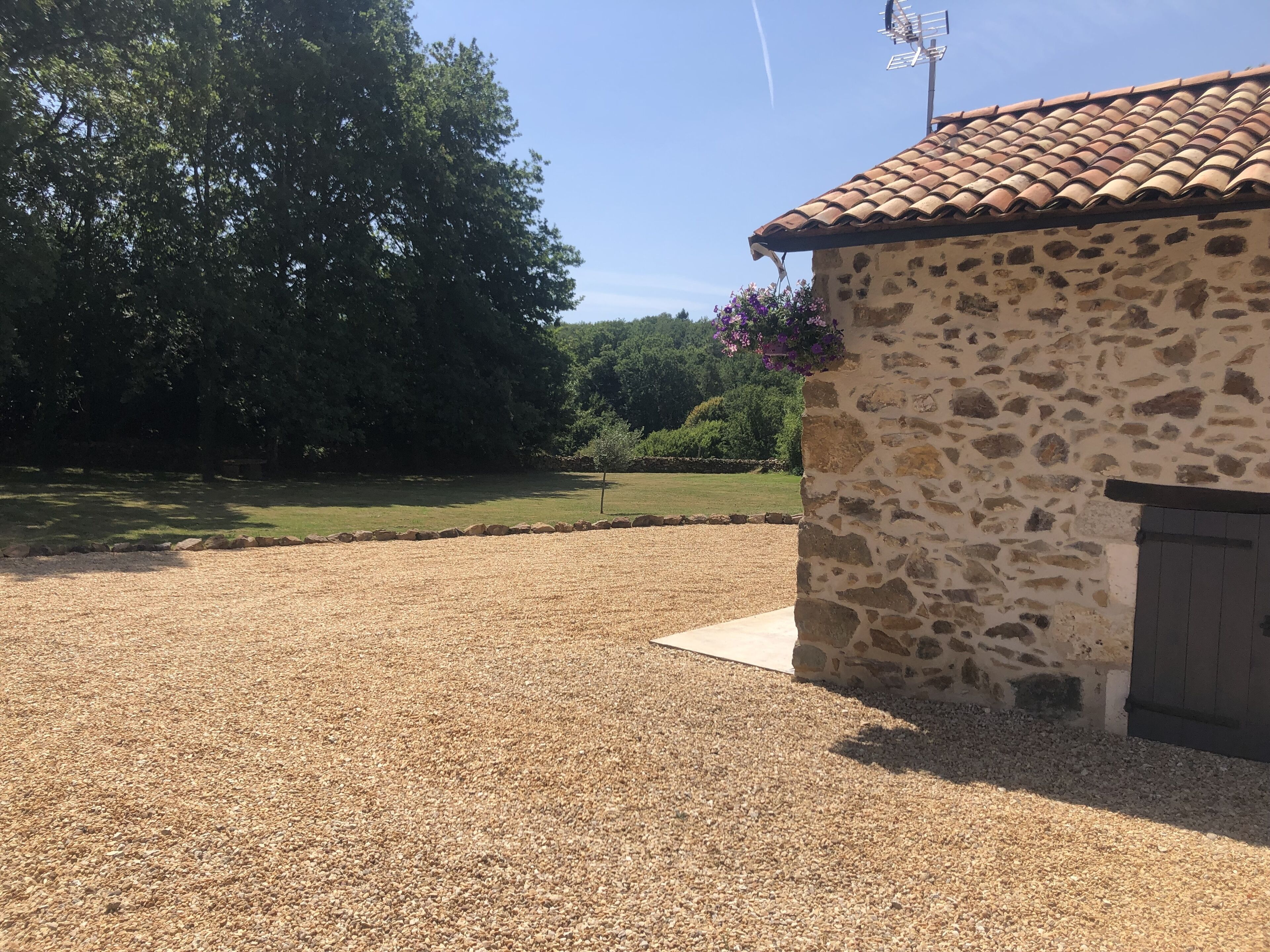 Enceinte de l’hébergement