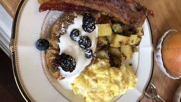 Petit déjeuner compris