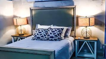 7 habitaciones, tabla de planchar con plancha, cuna de viaje y wifi