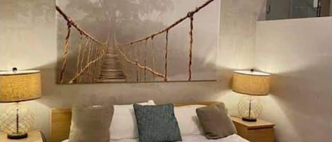 7 bedrooms, iron/ironing board, travel crib, WiFi