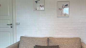 Basic Double Room, 1 Queen Bed, Non Smoking | Living area