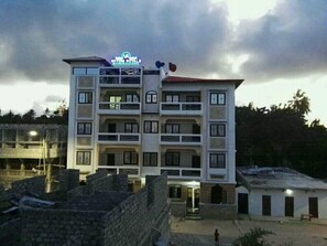 Façade de l’hébergement