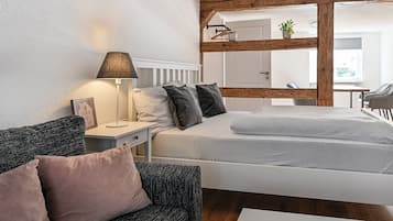 1 bedroom, iron/ironing board, travel crib, free WiFi
