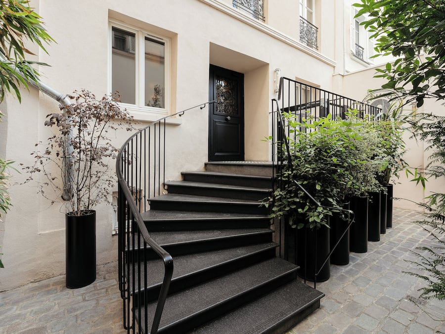 Façade de l’hébergement