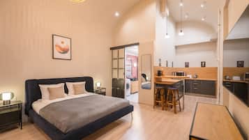 1 habitación, escritorio, wifi gratis y ropa de cama