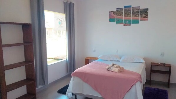 1 chambre, accès au Wi-Fi (inclus), literie fournie