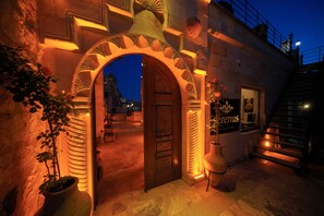 Fachada de la propiedad