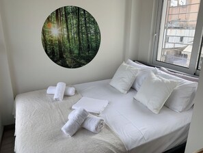 1 makuuhuone, työpöytä, silitysrauta/-lauta, ilmainen Wi-Fi