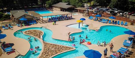 Una piscina climatizada