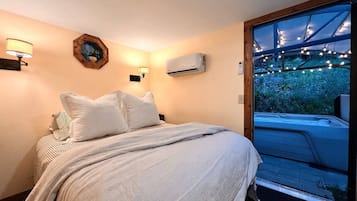 1 bedroom, iron/ironing board, travel crib, free WiFi