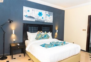 Habitación individual estándar | Sábanas de algodón egipcio y ropa de cama de alta calidad 