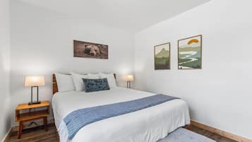 2 bedrooms, iron/ironing board, free WiFi, bed sheets