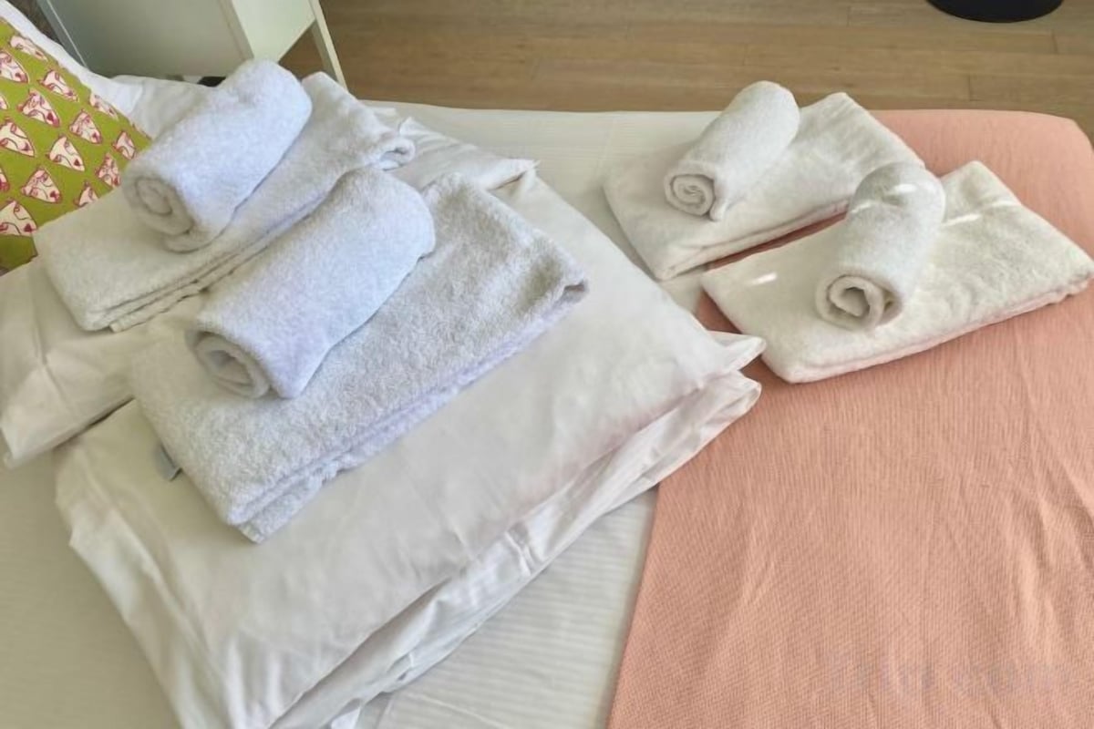 Premium bedding, free WiFi, bed sheets