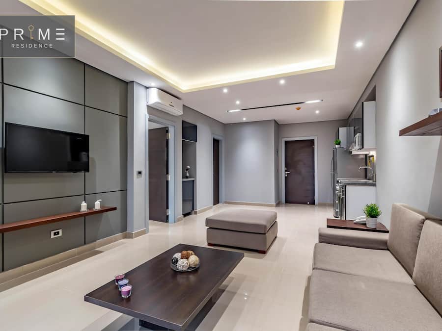 Deluxe Apartment, 1 Bedroom | Minibar, in-room safe, desk, free WiFi