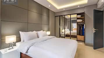 Apartment, 1 Bedroom | Minibar, in-room safe, desk, free WiFi