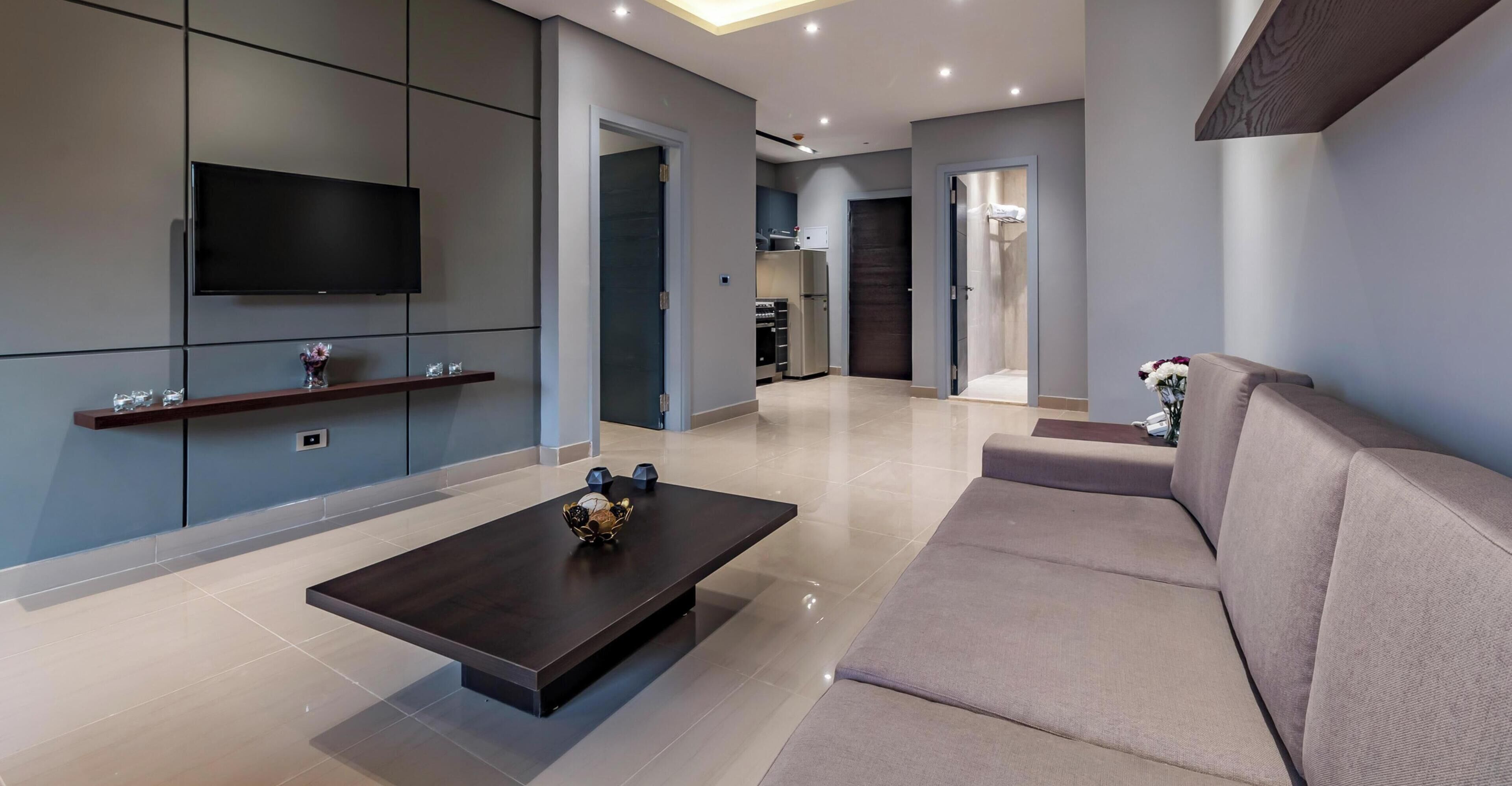 Deluxe Apartment, 1 Bedroom | Minibar, in-room safe, desk, free WiFi