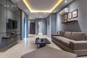 Deluxe Apartment, 1 Bedroom | Minibar, in-room safe, desk, free WiFi - Prime Residence New Cairo (New Cairo)