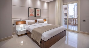 Deluxe Apartment, 1 Bedroom | Minibar, in-room safe, desk, free WiFi - Prime Residence New Cairo (New Cairo)