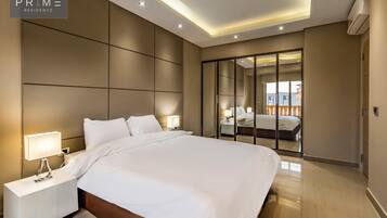 公寓, 1 间卧室 | 迷你吧、客房内保险箱、办公桌、免费 WiFi