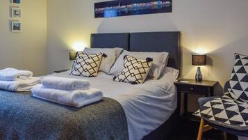 4 chambres, Wi-Fi gratuit, draps fournis