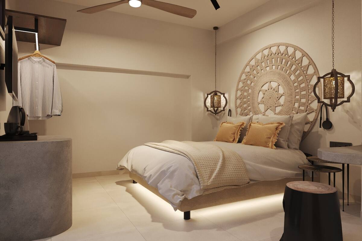 Kamar Mewah | Seprai katun Mesir, seprai premium, dan tempat tidur Tempur-Pendic