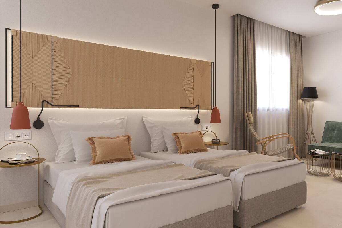 Seprai katun Mesir, seprai premium, dan tempat tidur Tempur-Pendic