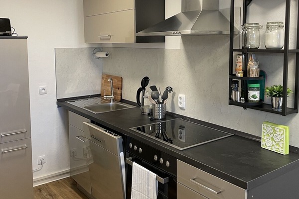 Køleskab, ovn, kogeplade, opvaskemaskine