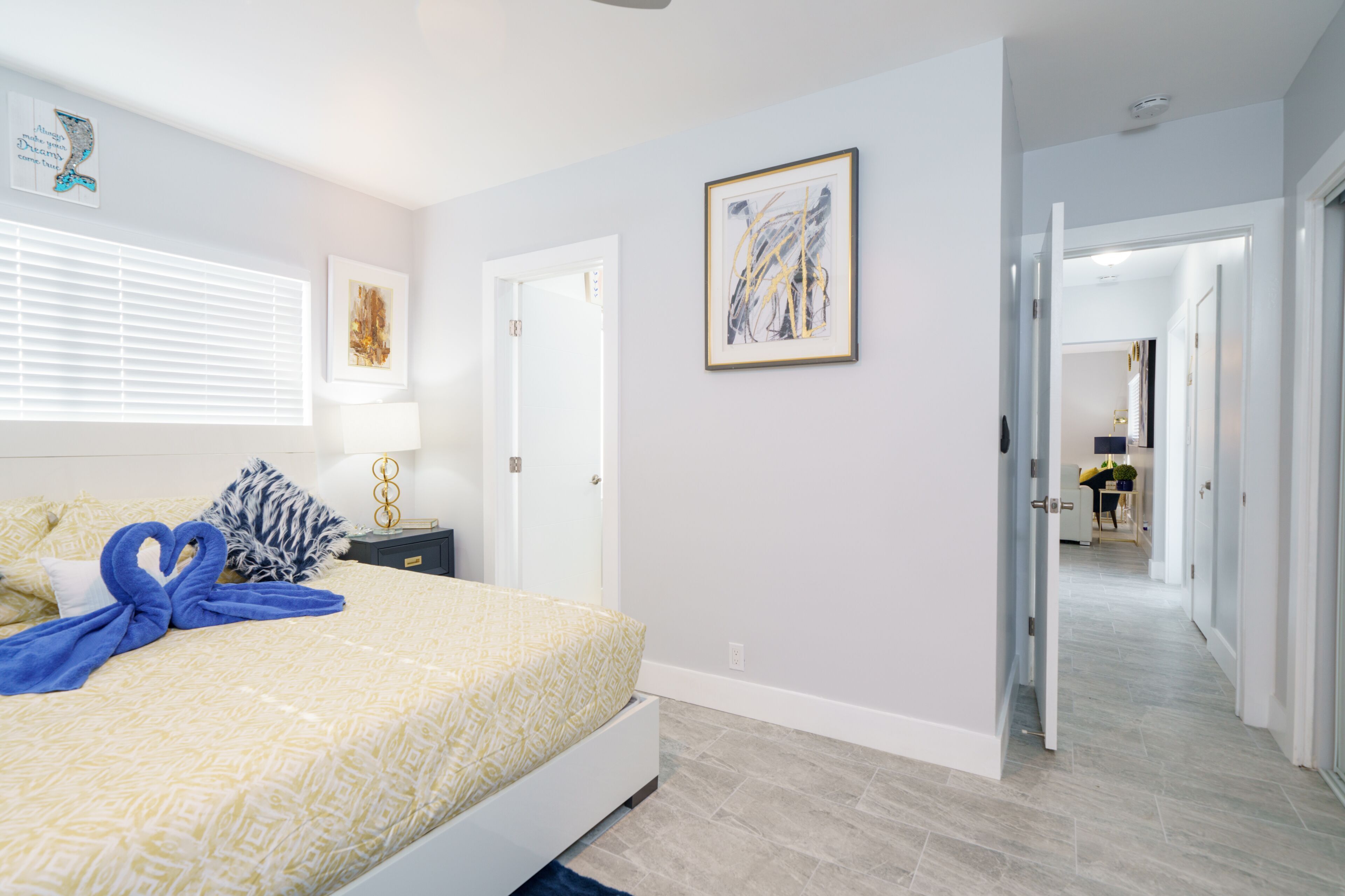 Premium bedding, pillow-top beds, iron/ironing board, free WiFi