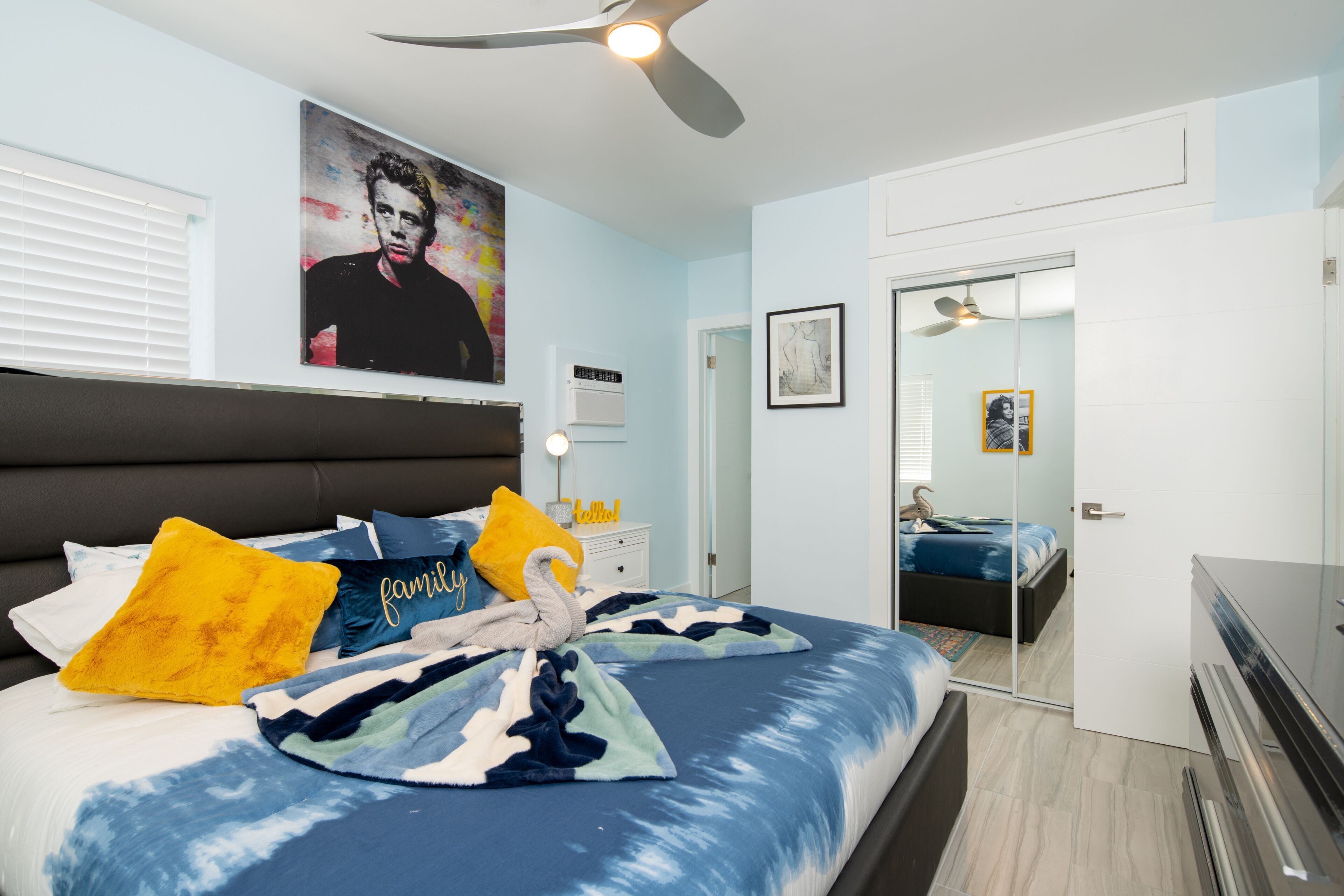 Premium bedding, pillow-top beds, iron/ironing board, free WiFi