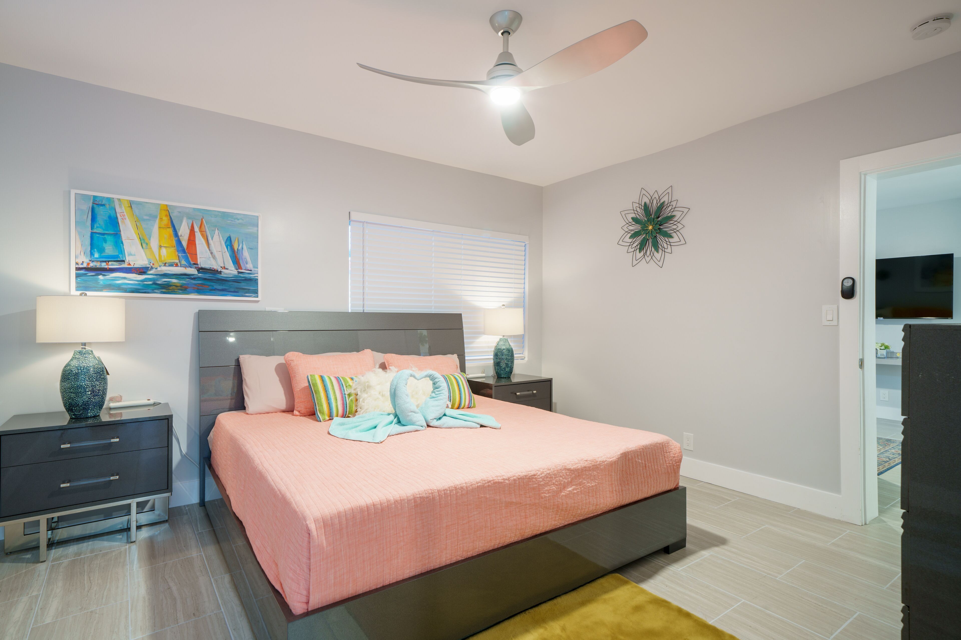 Premium bedding, pillow-top beds, iron/ironing board, free WiFi