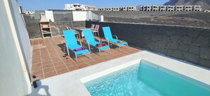 Alberca climatizada 