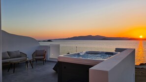 Superior Seafront Suite with Hot Tub | View from room