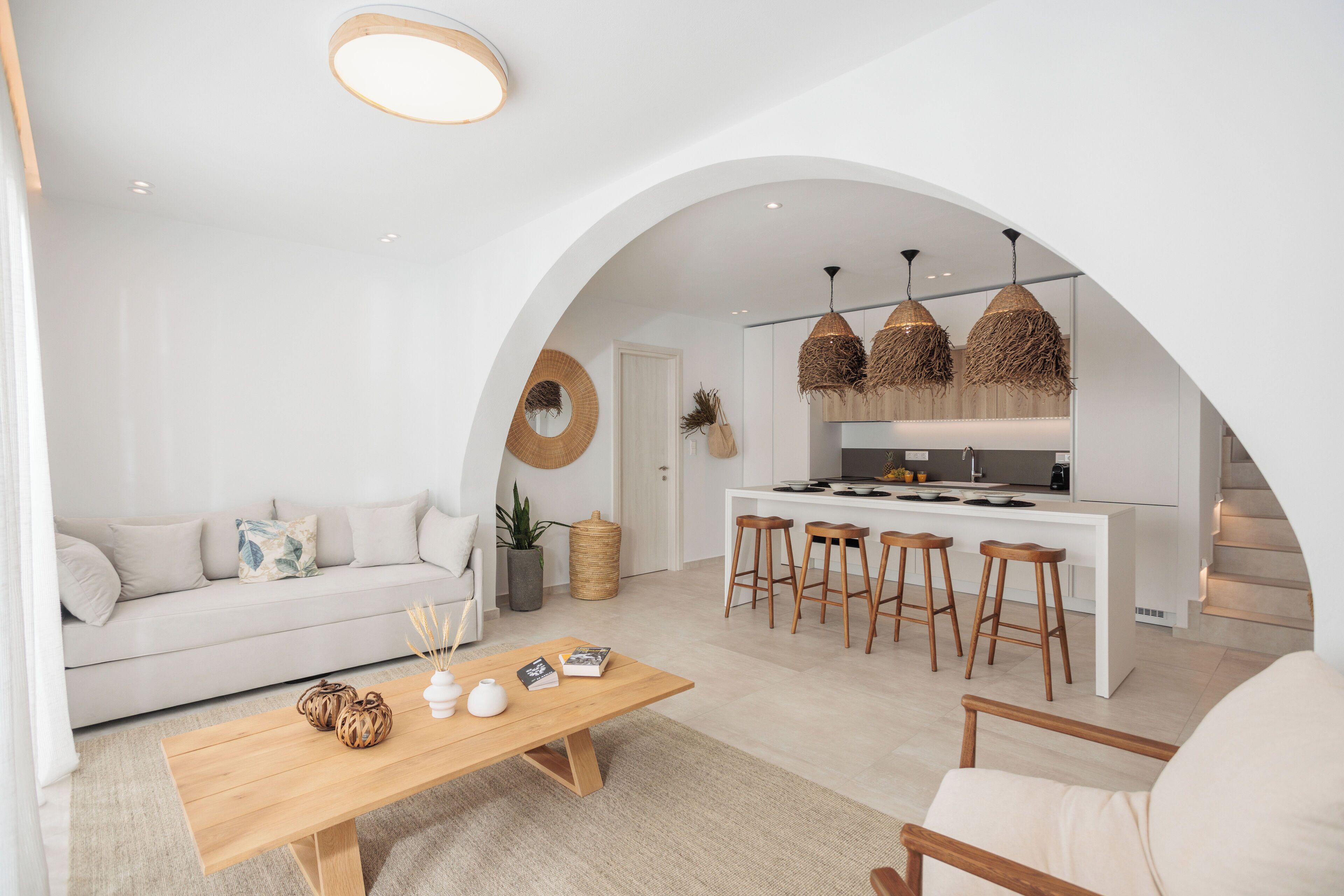 Deluxe Maisonette with Hot Tub | Área de sala de estar