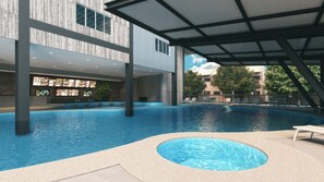 7 indoor pools, outdoor pool, open open 24 hours, pool umbrellas - Diroma Fiori - JC TEMPORADA (Caldas Novas)