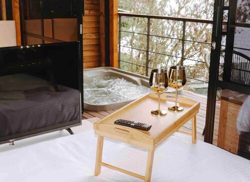 Cabaña Vacacional el Peñol con Jacuzzi