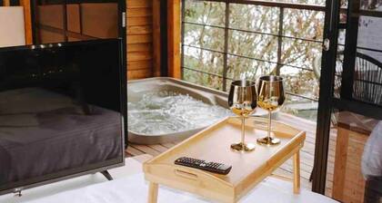 Cabaña Vacacional el Peñol con Jacuzzi