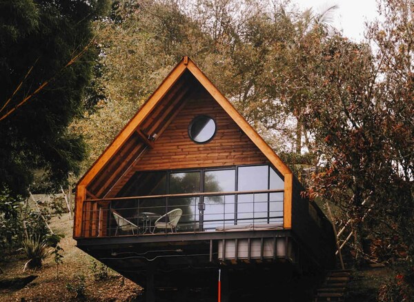 Cabaña Vacacional El Peñol Con Jacuzzi - Guatapé