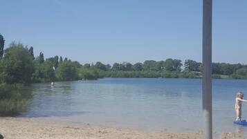 Beach nearby, sun-loungers