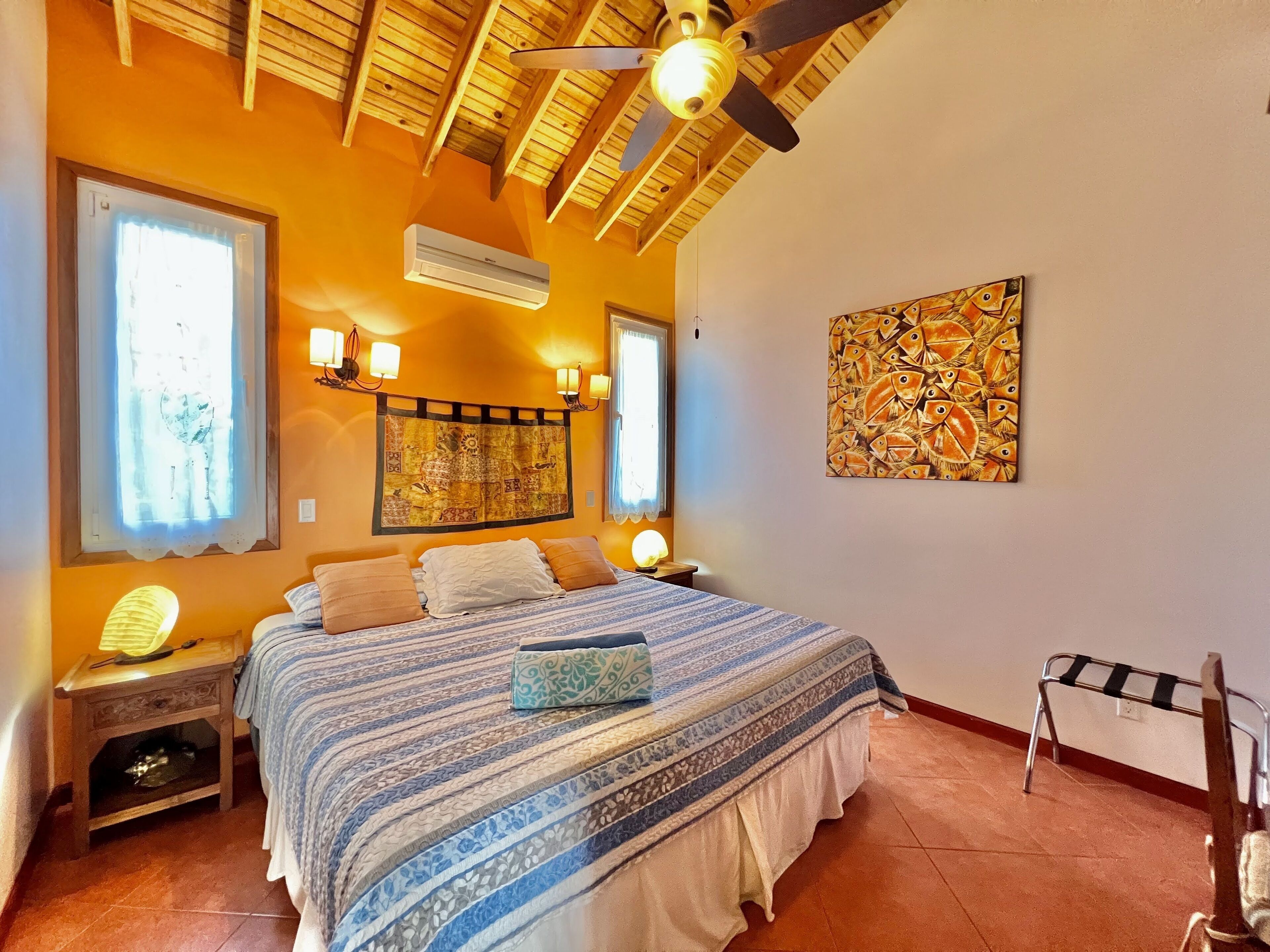 7 bedrooms, iron/ironing board, WiFi, bed sheets